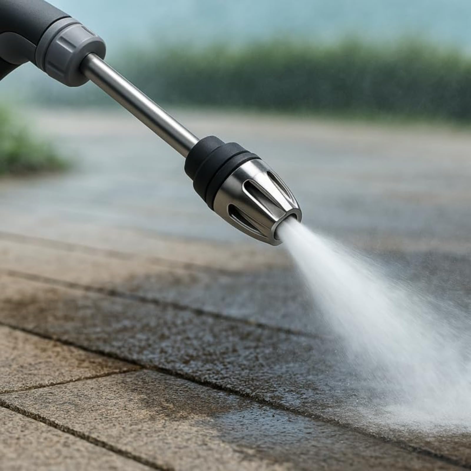 Jetterix Pressure Washer Nozzle Original, Power Jet Ugello per Tubo Pistola, per Pulizia di Autolavaggio, Vialetto, Patio e Giardino (1PCS)
