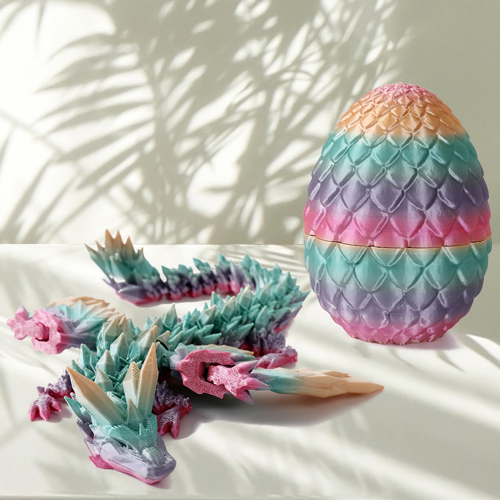 Dragon Egg, Dragon Eggs with Dragon Inside, 3D Printed Dragon Egg Fidget Toy, Dragon Easter Eggs, Dragon Egg, Movable Joints Dragon with Egg, Mysterious Dragon Eggs (Blind Box 3 Pack Dragon Egg, Dragon Eggs with Dragon Inside, 3D Printed Dragon Egg Fidget Toy, Dragon Easter Eggs, Dragon Egg, Movable Joints Dragon with Egg, Mysterious Dragon Eggs (Blind Box 3 Pack
