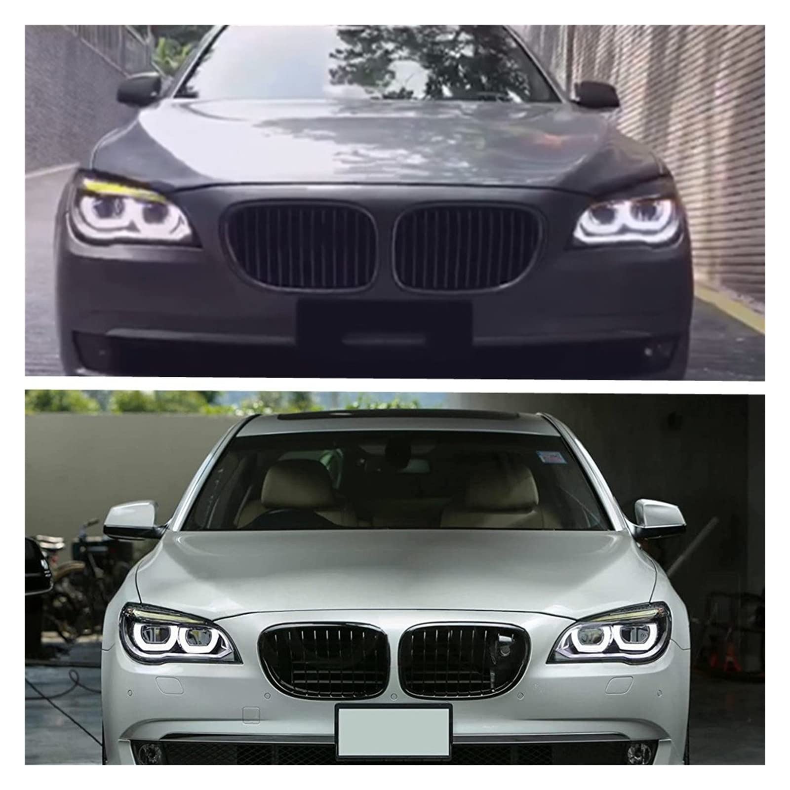 Headlight Housing Back Cover For BMW 7 Series F01 F02 (2009-2015) - Durable Polycarbonate Replacement For Left/Right Front Lamp Base