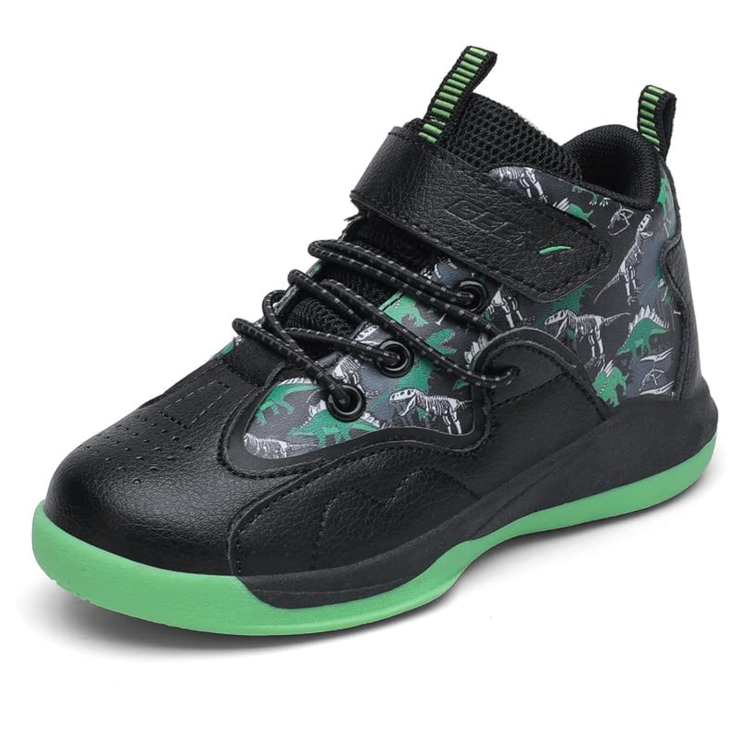 Dino Kids Boys Basketball Shoes Non Slip High Top Ankle Protection Sport Athletic Boy Sneakers