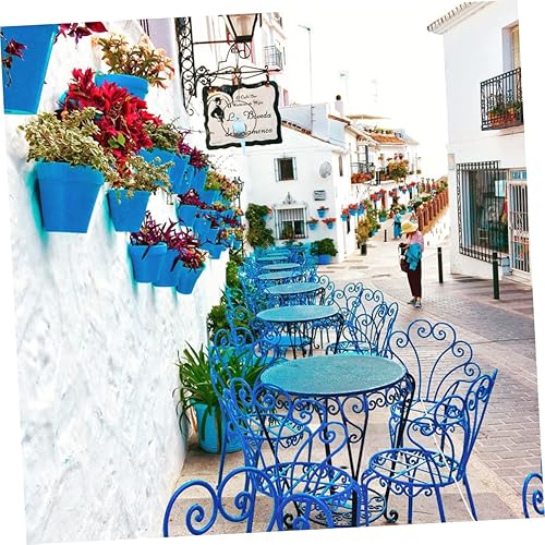 Miniatura 2 de Happyyami Adorno de loro pequeño, manualidades de resina, modelos de metal, para patio, escultura de pájaro linda, adorno de pájaro, adorno de mesa,