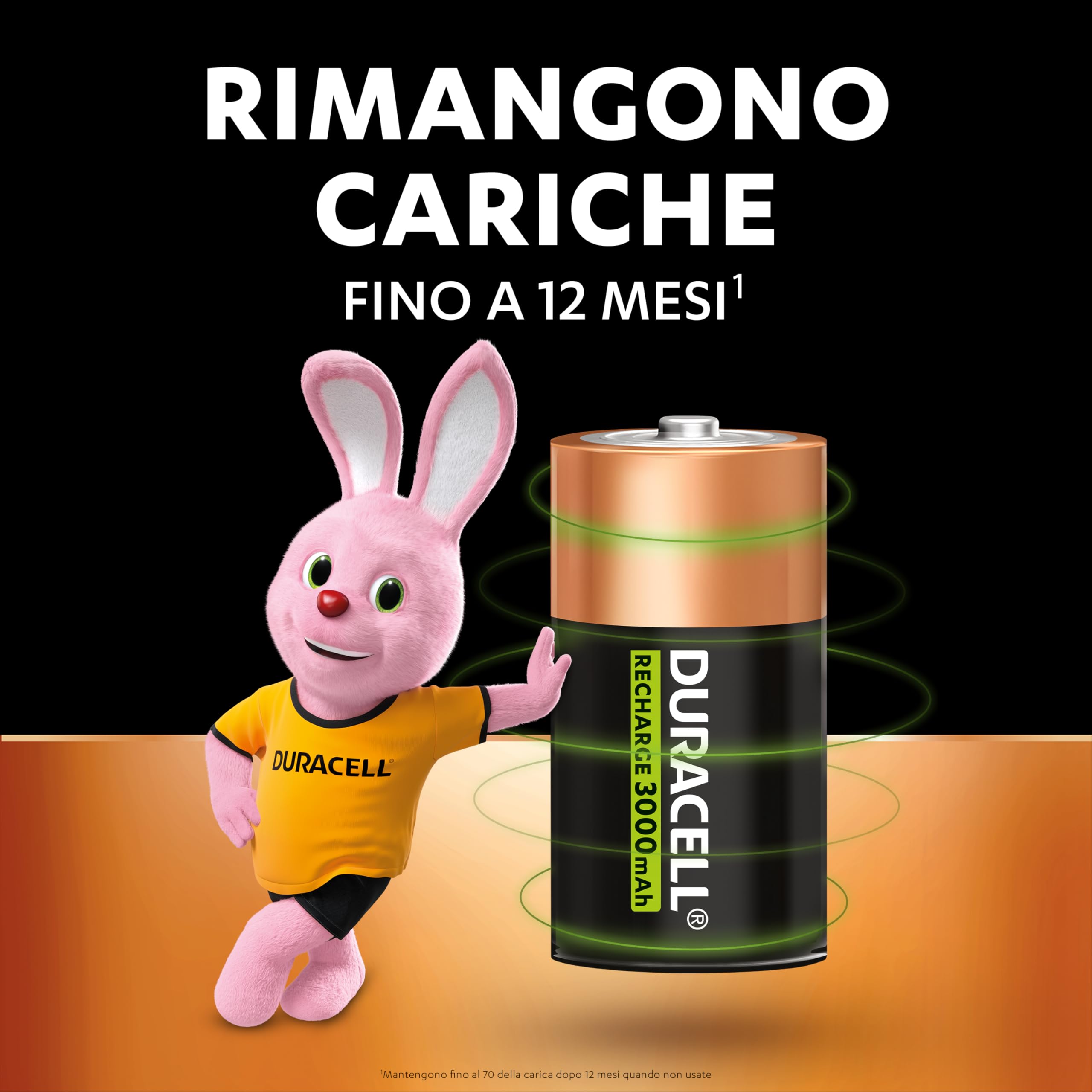 Blister 2 Batterie Ricaricabili Mezza Torcia C 4000 MAh - RAYMAX - Foto 10