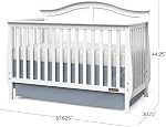 Child Craft Camden 4-in-1 Lit bébé, Blanc mat