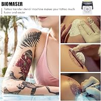 BIOMASER Tetoválás Nyomtató Átviteli Gép Termikus Sablon Készítő 20 Papírral 9