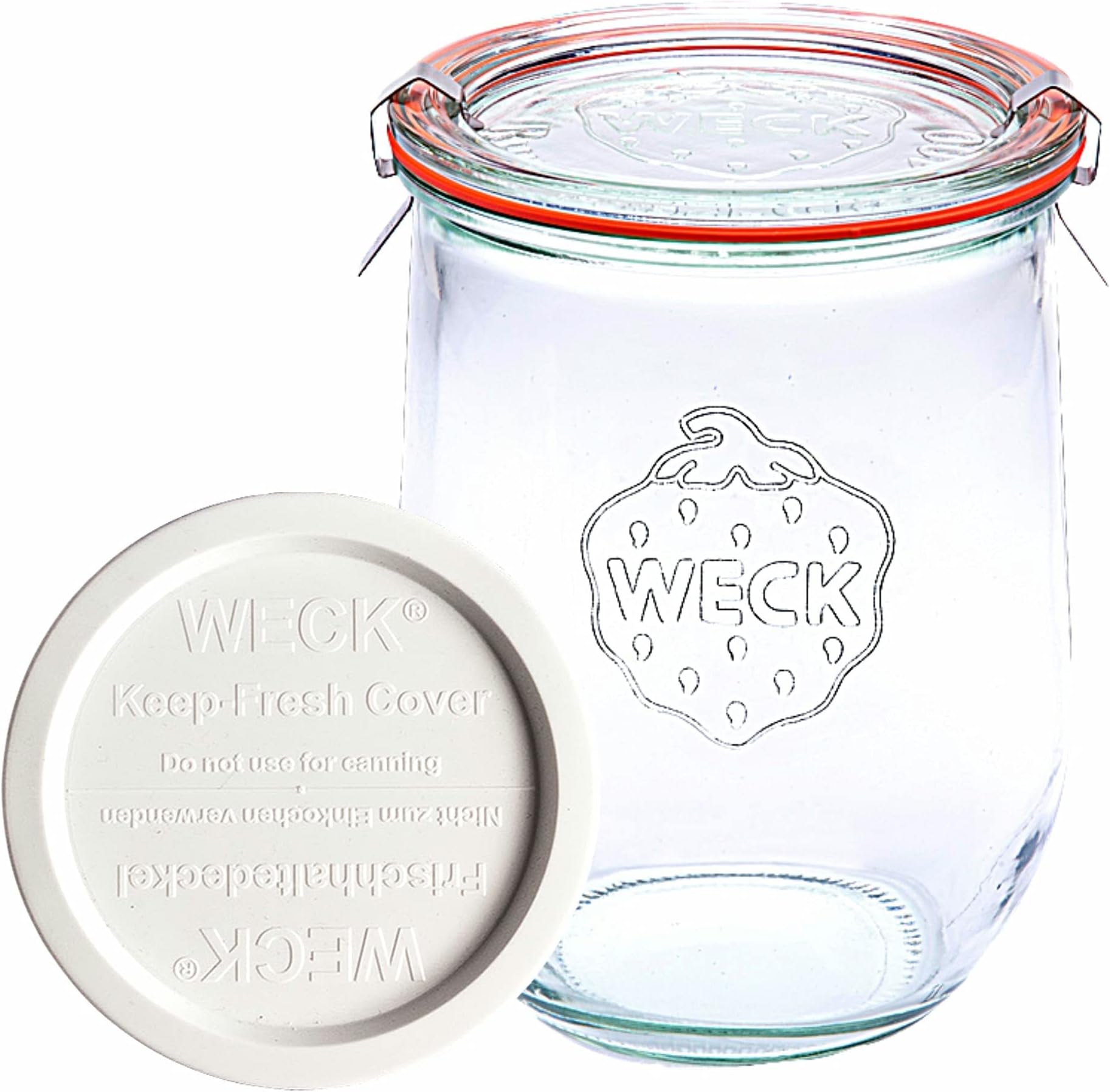 VERSAINSECT 1.5L Glass Jars with Large Storage Capacity