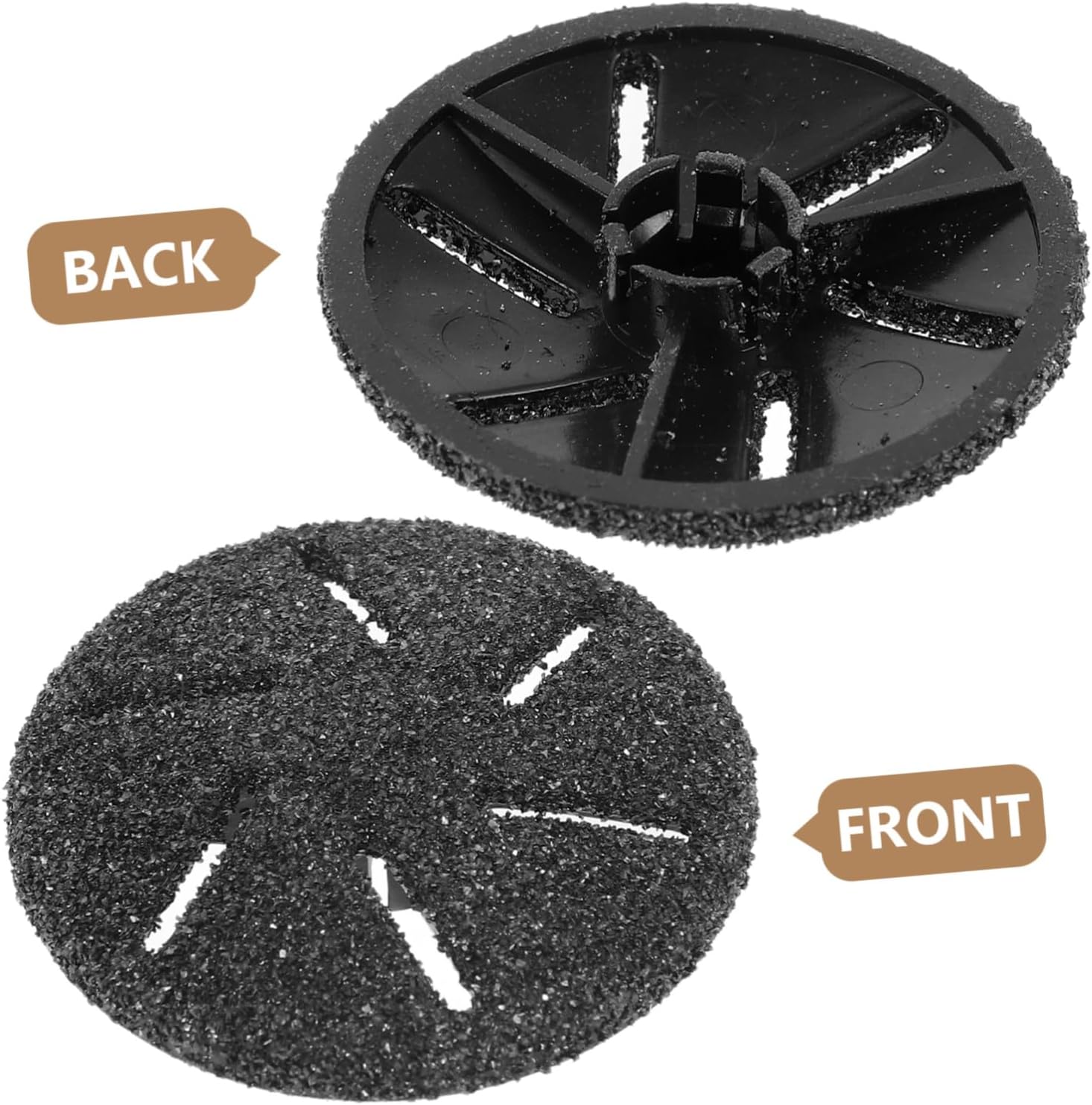 10pcs Coarse Rollers for Electric Foot File Callus Remover Replacement Heads Refill Rollers