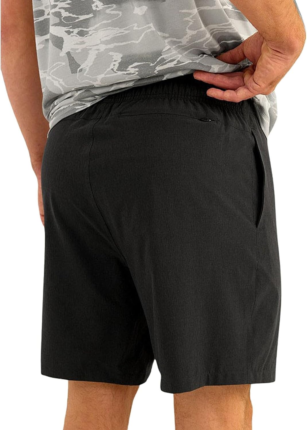 HUK Mens Leeward Short, 7" Inseam, Quick Dry Moisture Transport Breathable Shorts with Sun Protection