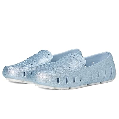 Floafers Kids Prodigy Driver Sparkle (Toddler/Little Kid/Big Kid) Kids Shoes Blue Sparkle