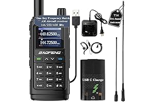 BAOFENG UV-17R Pro Ham Radio - Long Range Walkie Talkies, Handheld Rechargeable...
