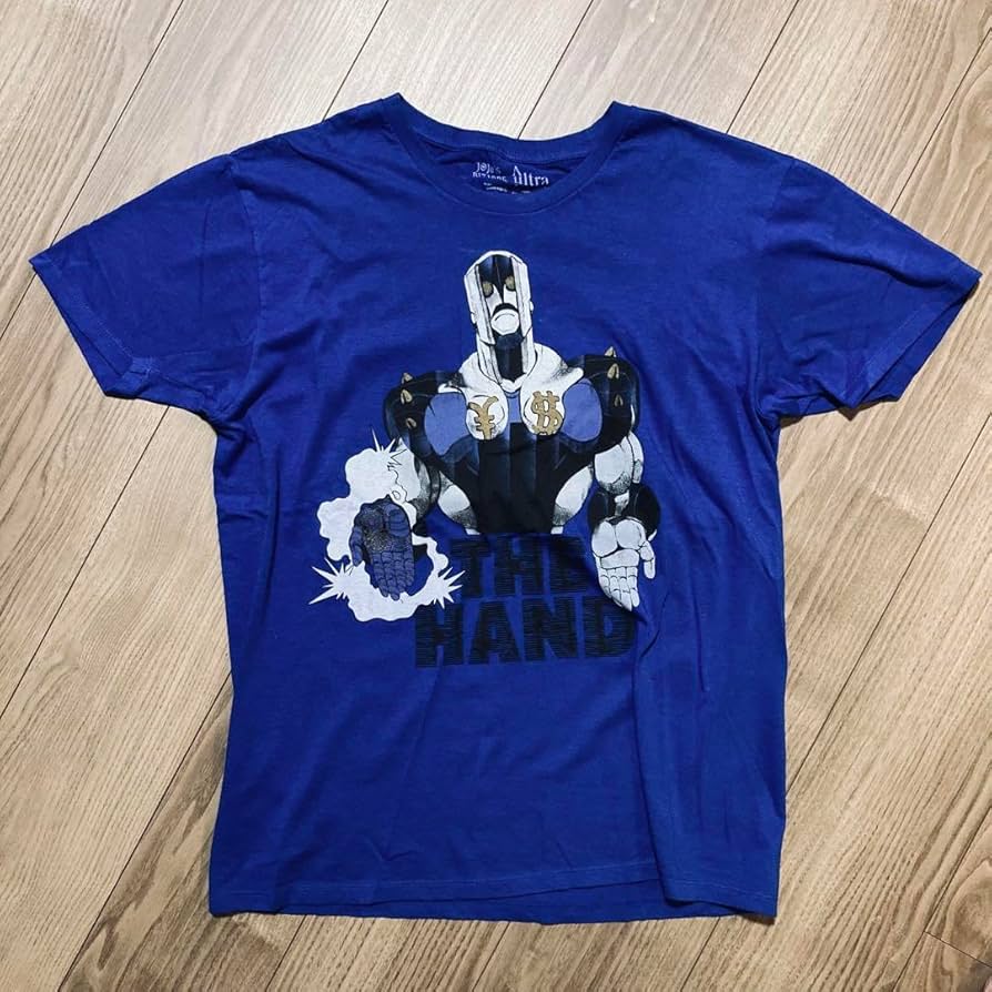 ジョジョの奇妙な冒険　Tシャツ　ザ・ハンド　アルトラバイオレンス ジョジョの奇妙な冒険 Tシャツ ザ・ハンド アルトラバイオレンス