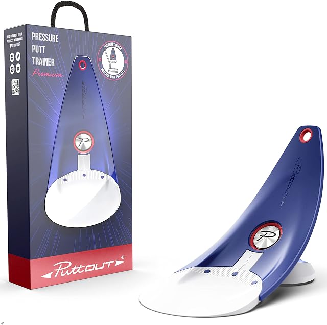 PuttOut Premium Pressure Putt Trainer, Perfect Your Golf Putting