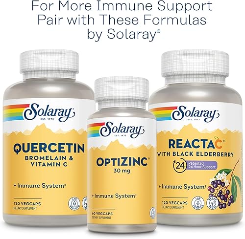 Miniatura 7 de SOLARAY Suplemento inmunológico de monolaurina L-lisina  Proporción 11 para la función del sistema inmunológico y apoyo a la salud de la piel 60