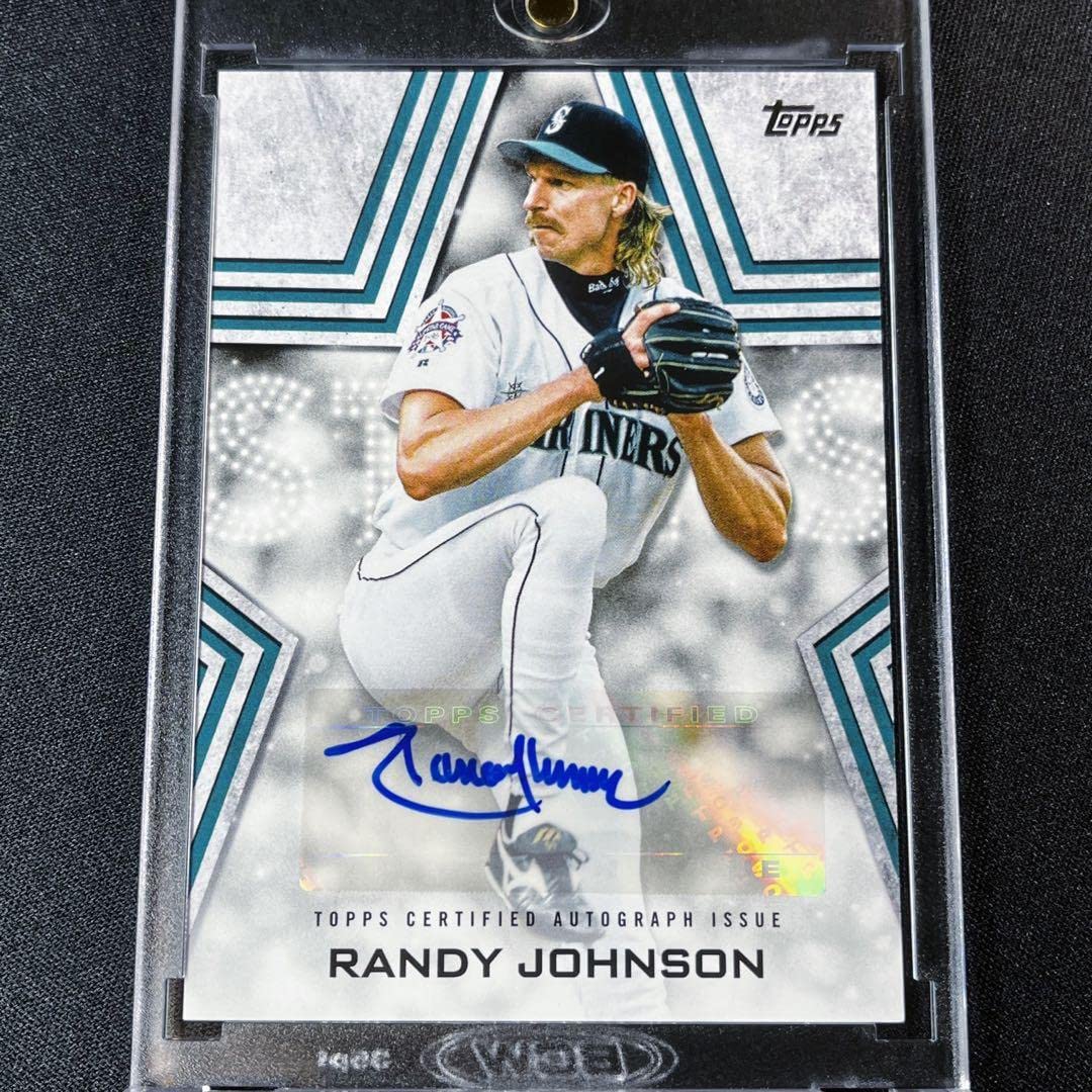 Amazon.co.jp: 2023 Topps Series 1 ランディジョンソン 直筆サイン 
