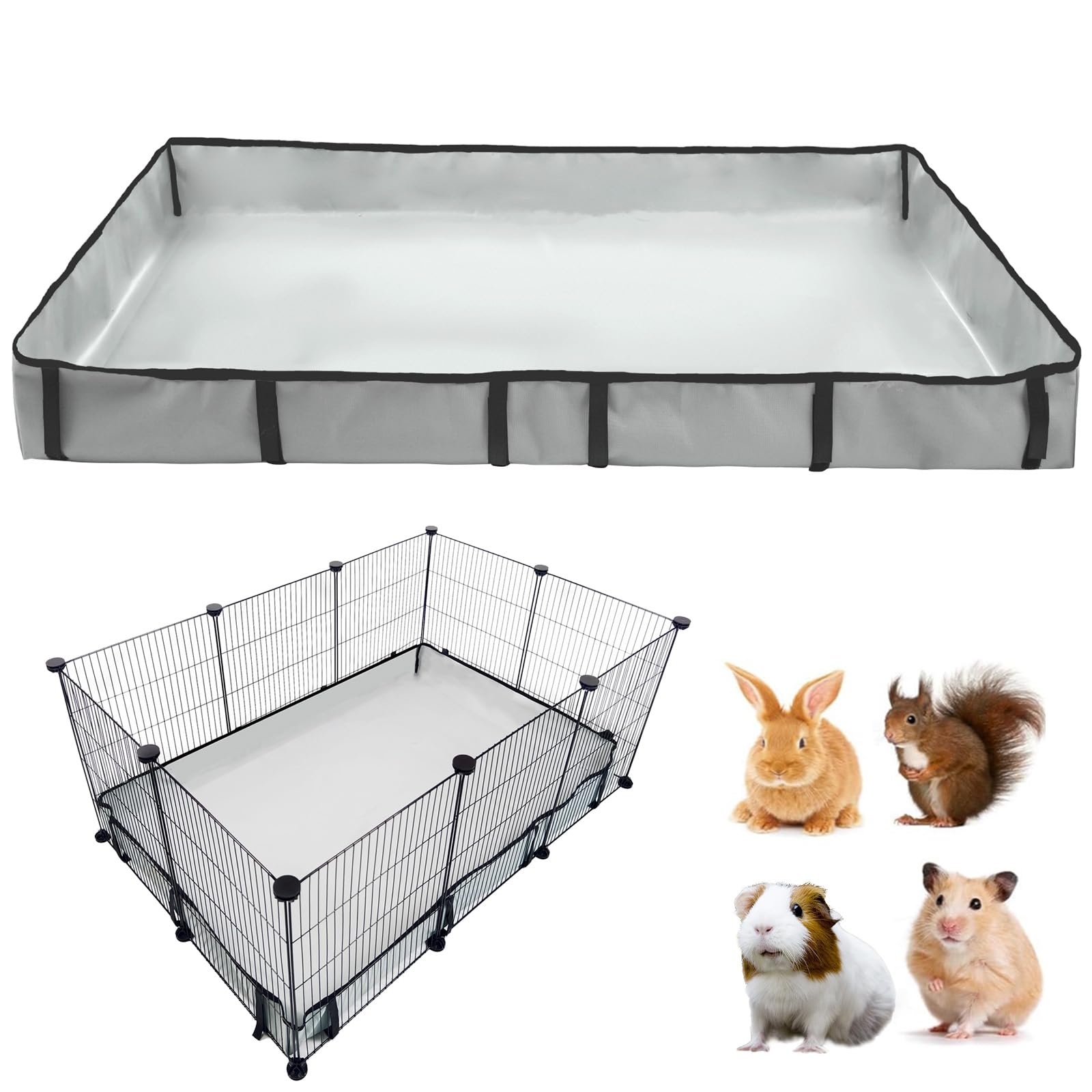 DZWLKJ Guinea Pig Cage Liner, Waterproof and Washable Base, 28"X42"