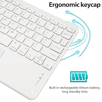 Bluetoothキーボード Amazon.co.jp: Bluetoothキーボードタッチパッド付き,78キー超