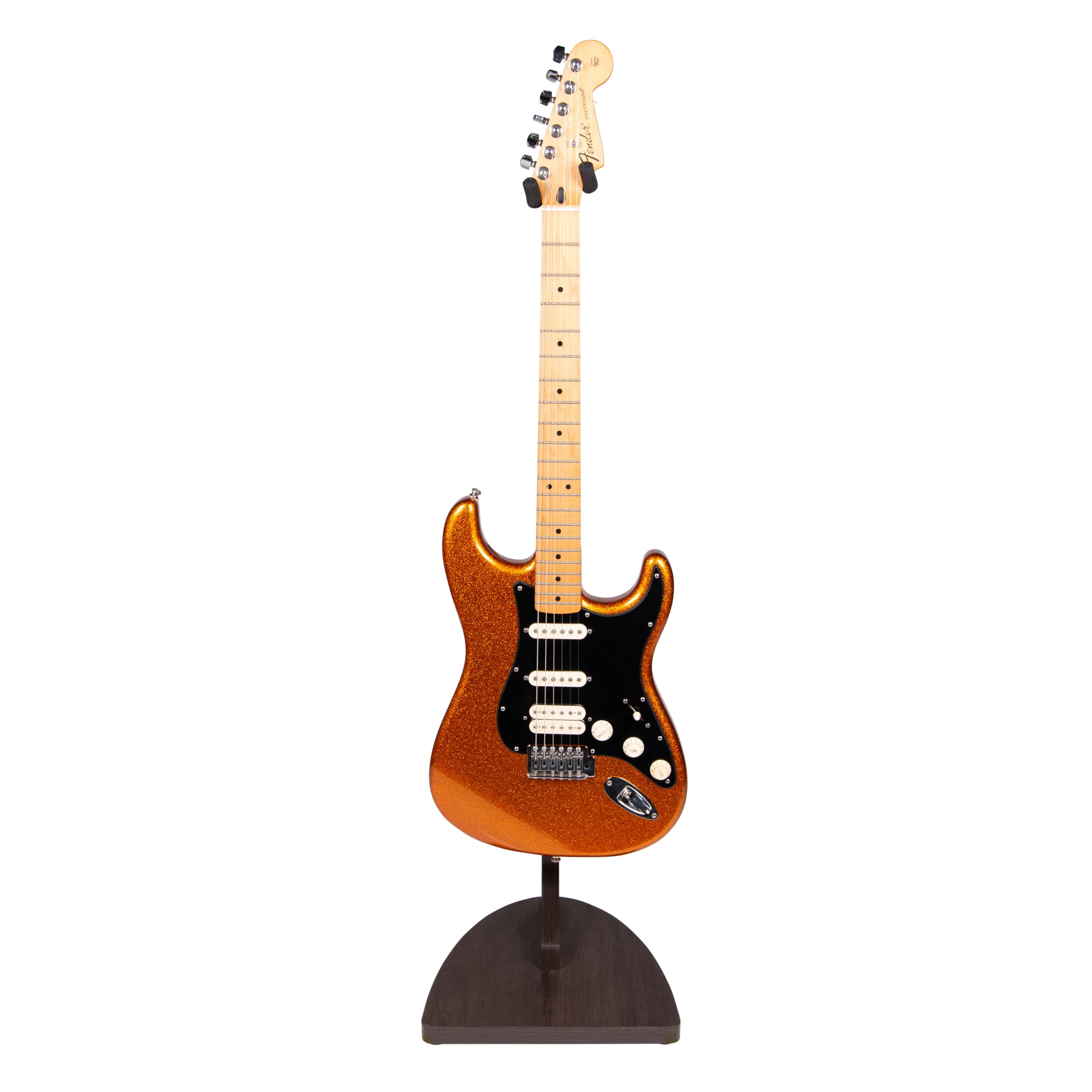 Gator Frameworks Elite Series hängender Gitarrenständer aus Holz, geeignet für Akustik- und E-Gitarren, dunkelbraune Walnuss-Oberfläche (GFW-ELITEGTRHNGSTD-BRN)