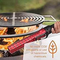 Vista 4 de Arrancador de fuego eléctrico, carburador, arrancador de carbón, ahumador de barbacoa, arrancador de parrilla, encendedor de parrilla con aire