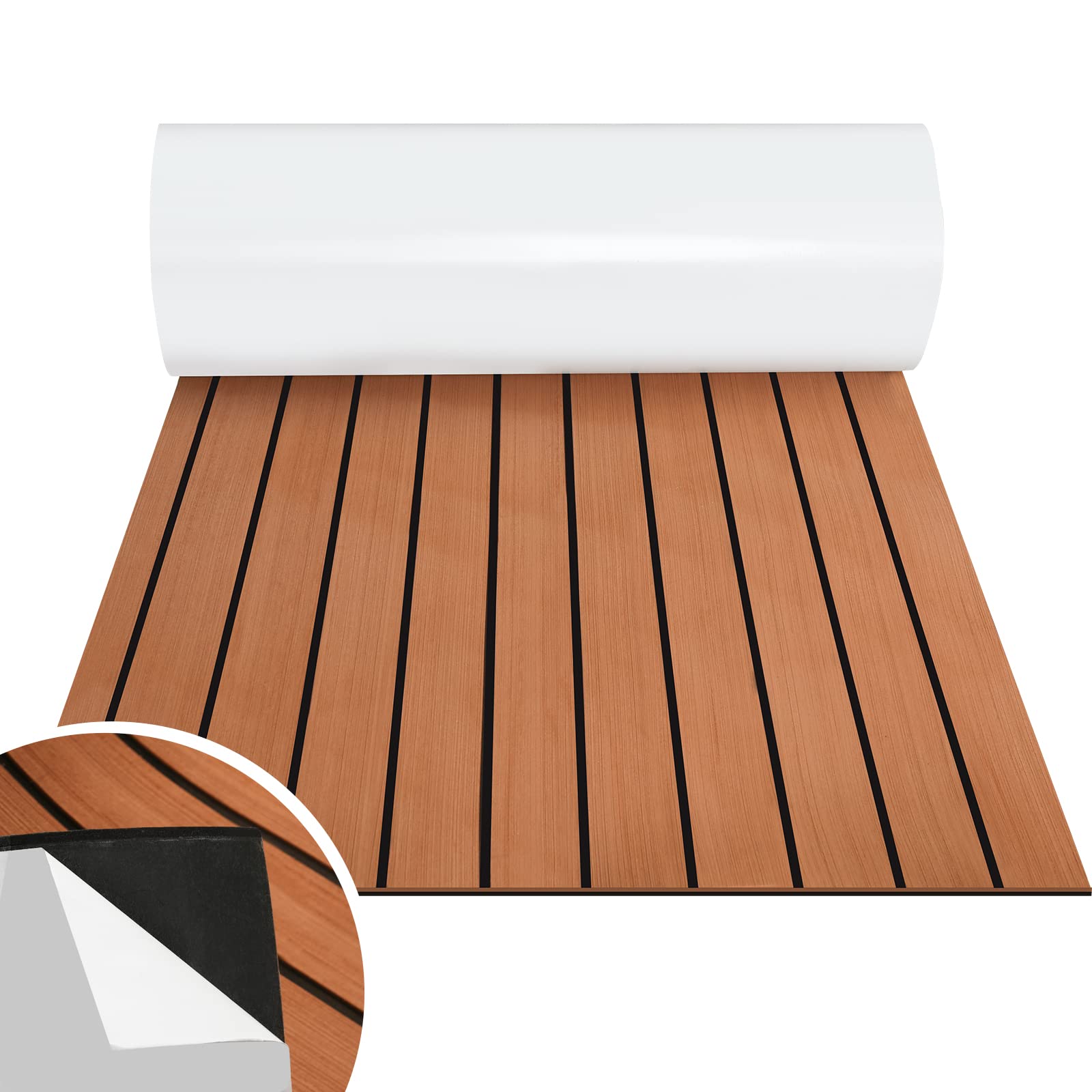Buy Yakimz EVA foam boat, teak wood EVA foam flooring, selfadhesive