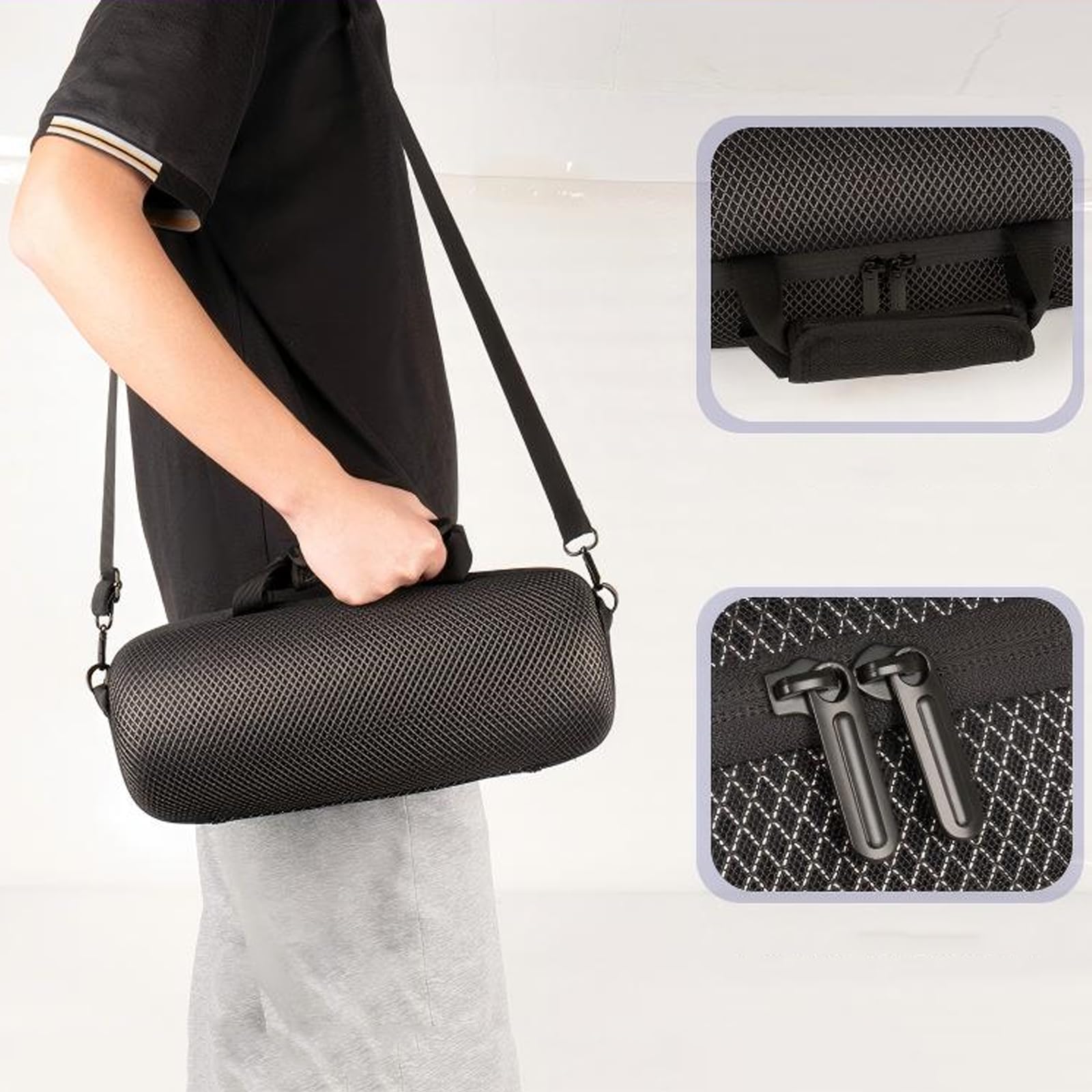 Etui Kompatybilne z JBL Xtreme 5 Głośnik Bluetooth, Twarde Ochronne Futerał Transportowa do JBL Xtreme5, ładowarki i Akcesoriów, do Użytku Domowego, Zewnątrz i Podróży