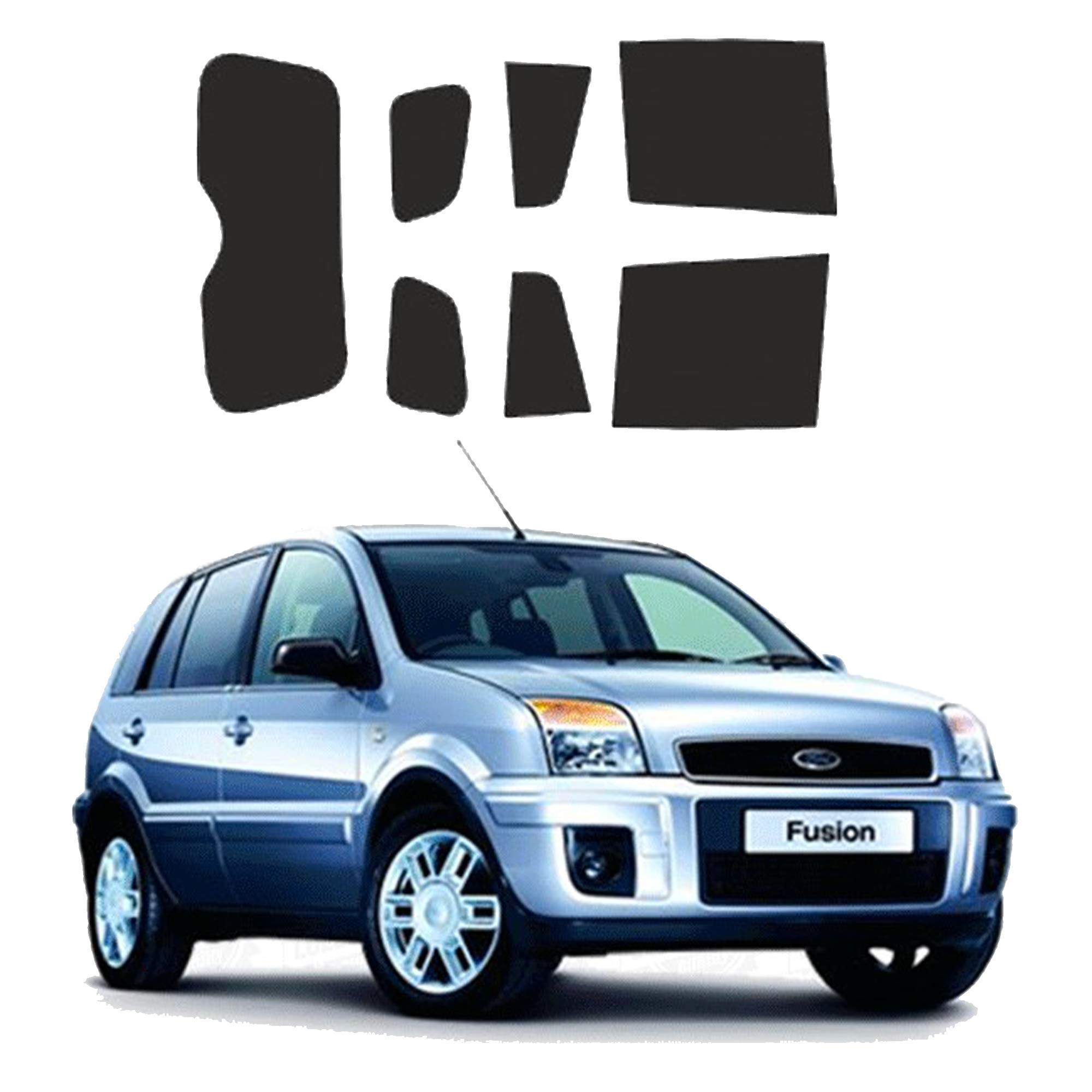 Compatibile con Fusion 5P dal 2002 al 2005 Pellicole Oscuramento Vetri Auto Pre Tagliate a Misura - 35%