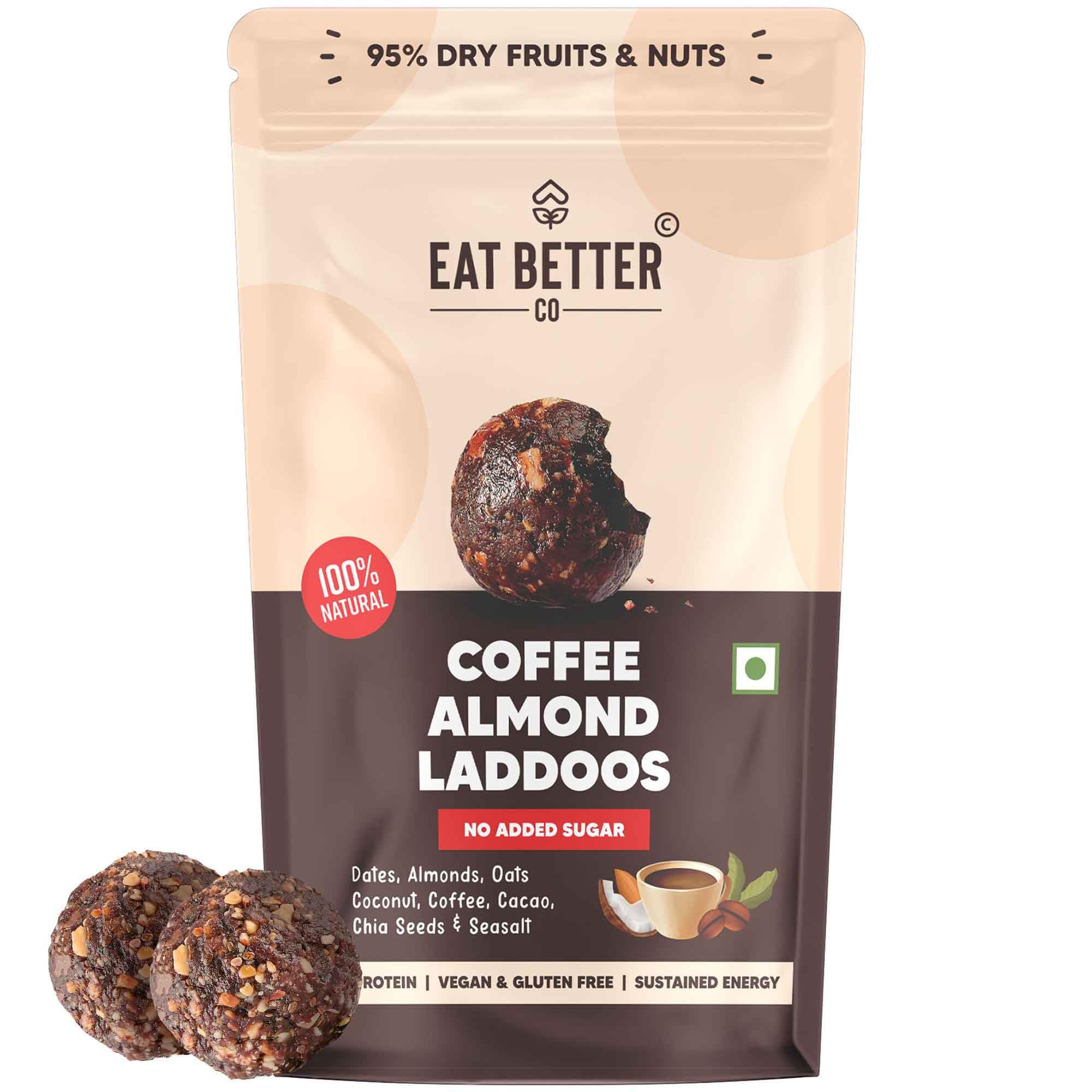 See full amazon price history chart for EAT BETTER CO - Coffee & Almond Sugar-Free Laddoos | Energy-Bar Replacement | 95% Dry-Fruits | High Protein & Instant Energy, Pack Of 20 - Healthy Chocolate No Added Sugar, 200 Gram EAT BETTER CO - Coffee & Almond Sugar-Free Laddoos | Energy-Bar Replacement | 95% Dry-Fruits | High Protein & Instant Energy, Pack Of 20 - Healthy Chocolate No Added Sugar, 200 Gram (B0B6RNXHMP) Amazon Price History, Amazon Price Tracker