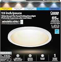 Vista 10 de Feit Electric LED Ceiling Downlight, Dimmable Flat Panel Ceiling Light with Color Selection (5CCT), TP24 Adapter Included