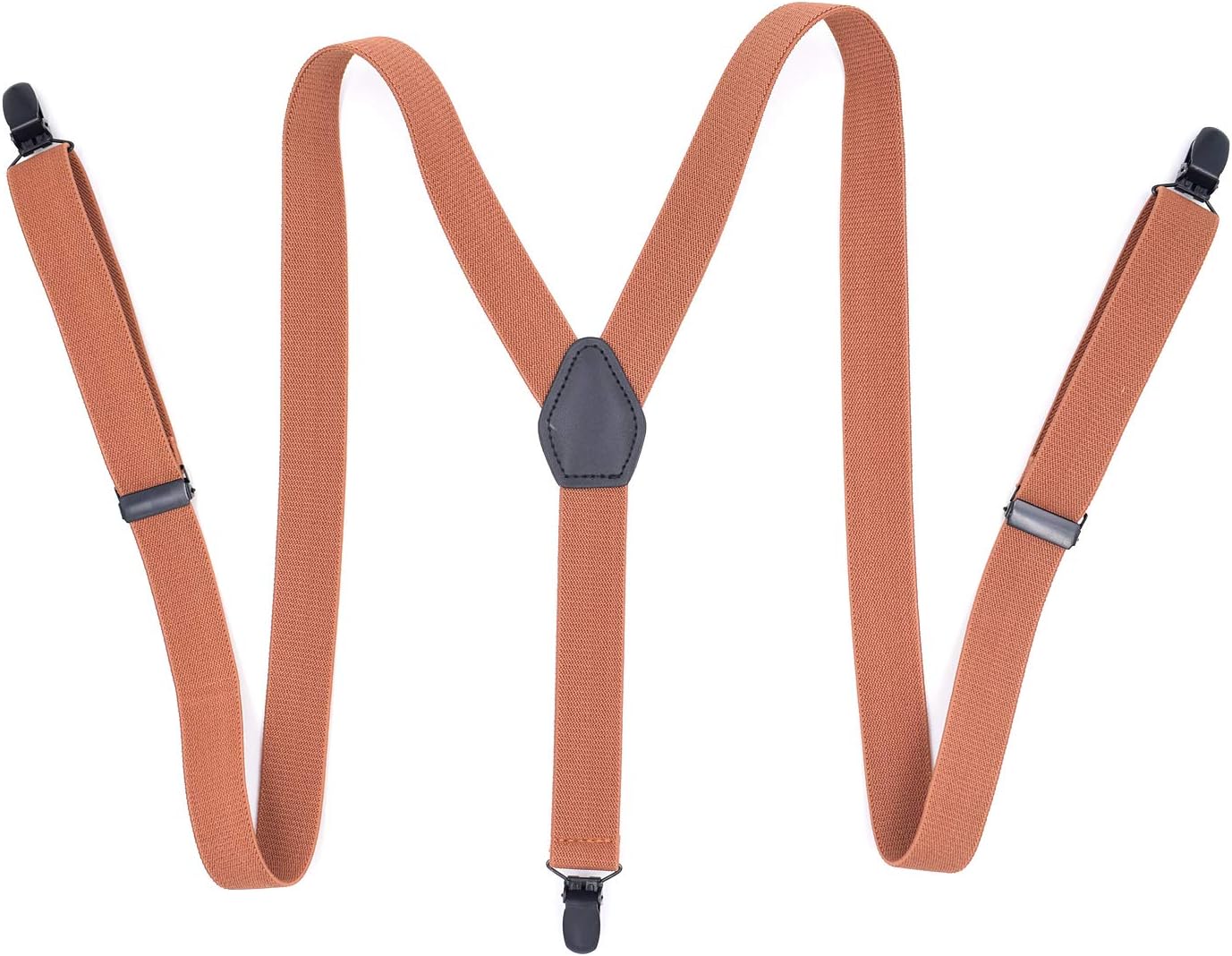 Women Suspenders Adustable Y Suspender with 3 Metal Clips 1" Wide