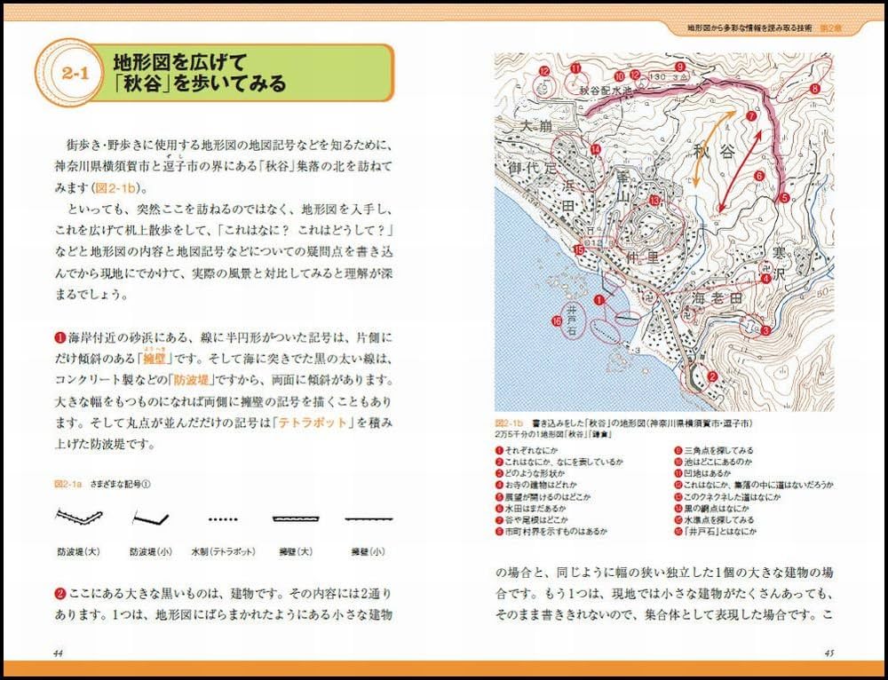 Amazon.co.jp: 地形図を読む技術 (サイエンス・アイ新書) : 山岡