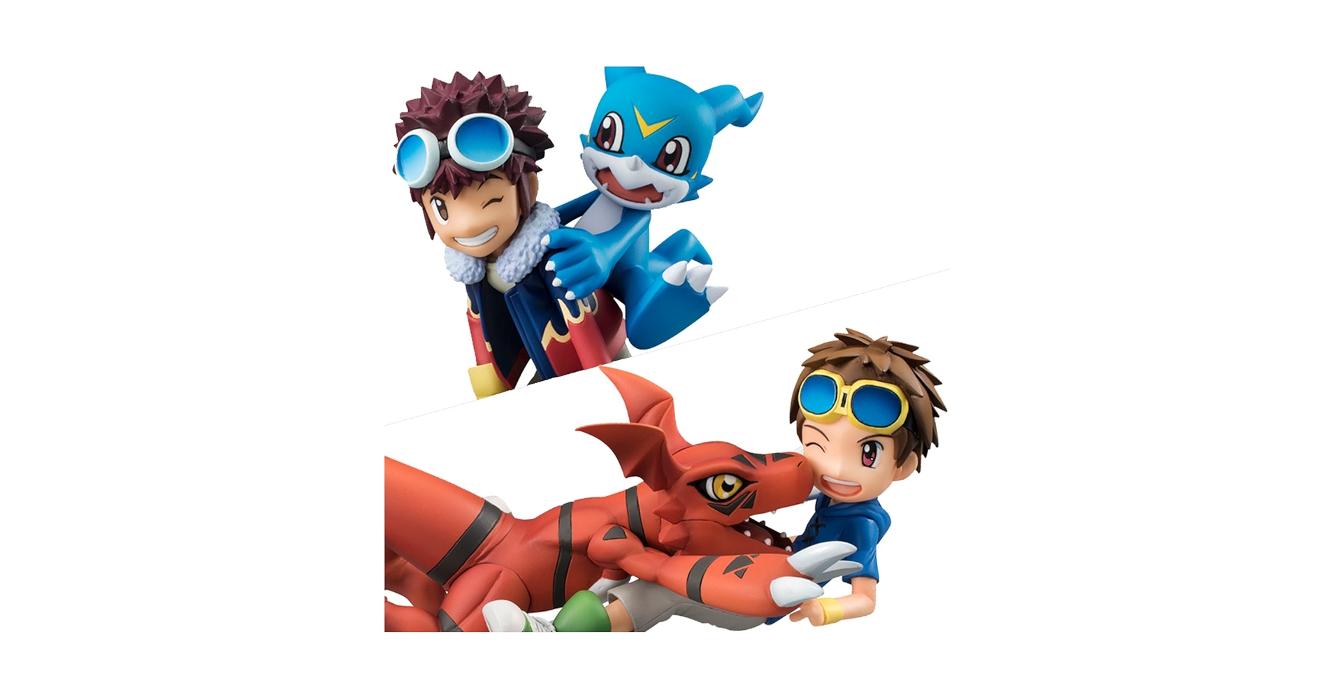 デジモンテイマーズ　G.E.M ギルモン&松田啓人　開封品 G.E.M.シリーズ デジモンテイマーズ ギルモン＆松田啓人 完成品