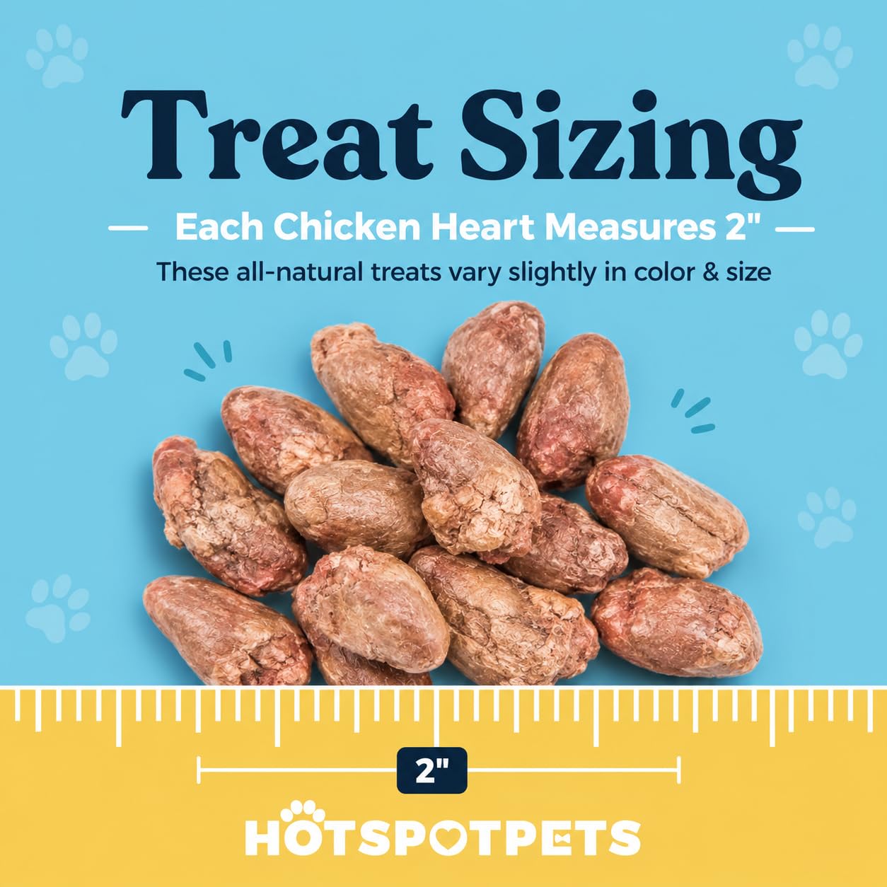 hotspot pets Corazones de pollo liofilizados para perros y gatos, bolsa grande de 450 g, fabricado en Estados Unidos, un solo ingrediente, totalmente natural, sin granos, bolsa resellable, perfecta