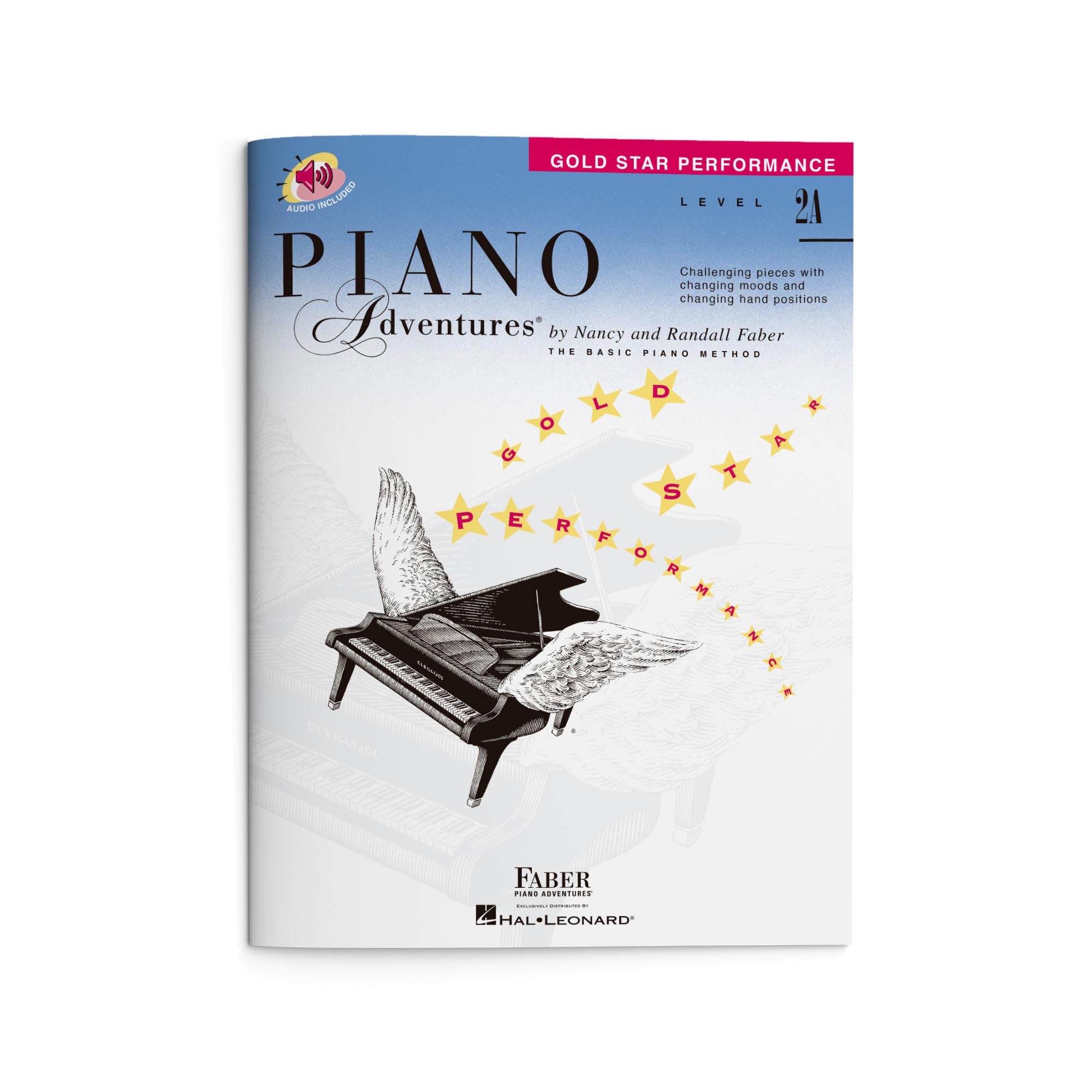 Piano Adventures: Gold Star Performance - Level 2A | Sheet Music with Online Audio Access | Mid Elementary Songbook for Technique and Style | Faber Piano Book with Classical Jazz Folk Repertoire Paperback – January 1, 2006