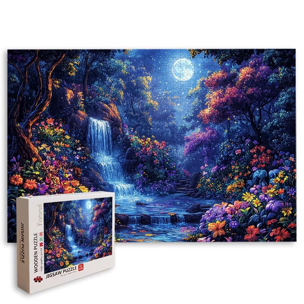 Puzzle Landschaft, Puzzle 1000 Teile Erwachsene, Klassische Puzzles -8605