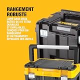 DEWALT - Pack 5 outils XR 18V, 1 perceuse-visseuse, 1 visseuse à chocs à 3 vitesses, 1 scie sauteuse, 1 scie circulaire, 1 lampe LED, 3 batteries 5Ah, 1 chargeur et 2 coffrets TSTAK, DCK551P3T-QW - 7