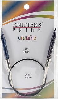 Knitter's Pride-Dreamz Fixed Circular Needles 16", Size 10.5/6.5mm