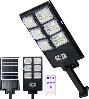 Solar Lights Outdoor, Led Solar Wall Light Motion Sensor with Remote Control, 3 Modes Solar Flood Lights Lamp for Yard, Garden, Path, Parking lot - IP66 Waterproof