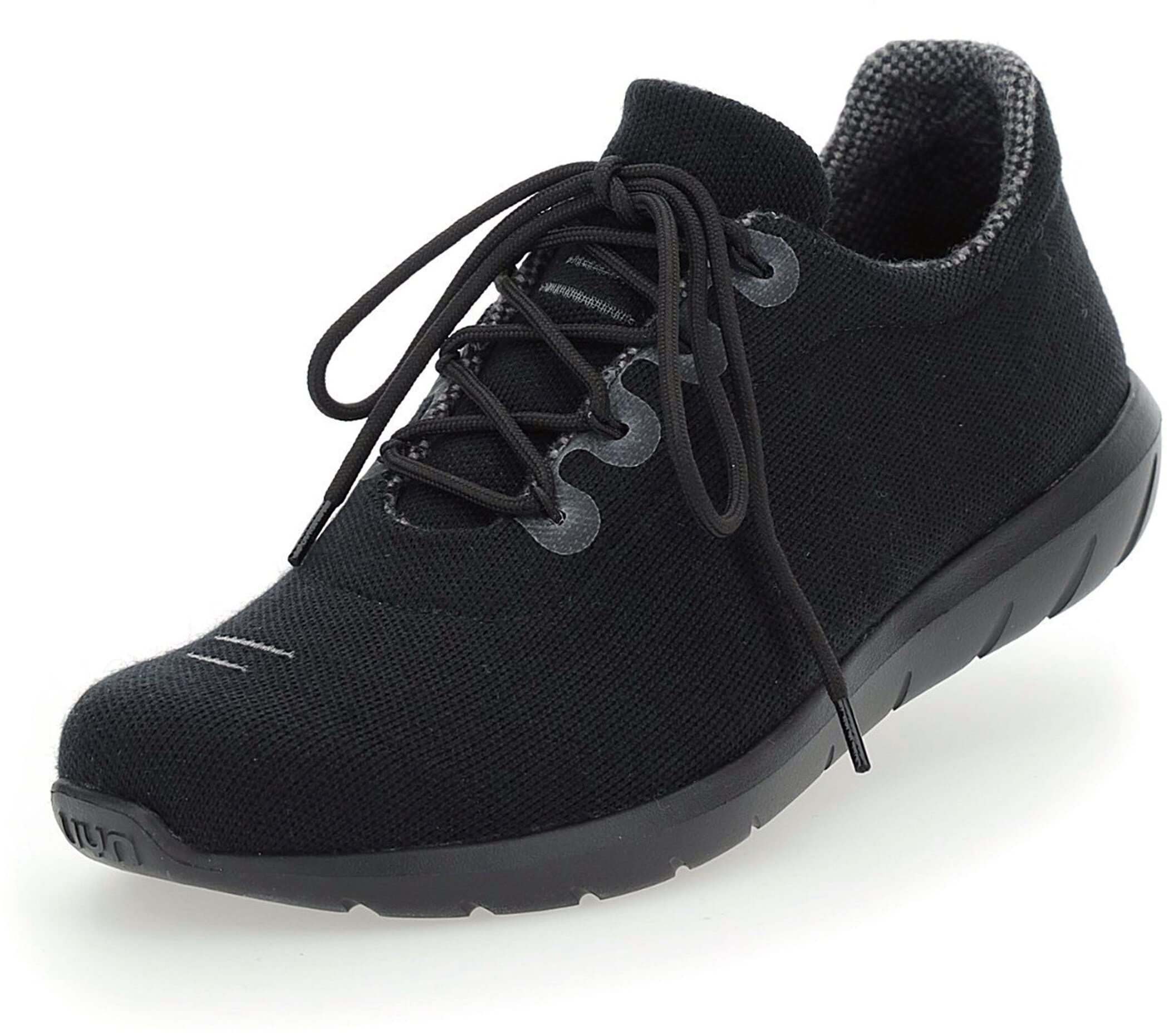 UYN Y100127 Living Cloud Black Sole Sneaker Male Black UK 6.5