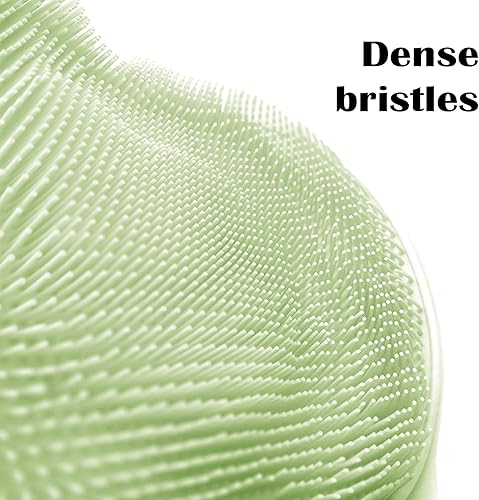 Miniatura 5 de JIANGLAI Masajeador de pies de ducha, limpiador de pies con ventosas antideslizantes, mejora la circulación, alivia el cansancio y el dolor (verde