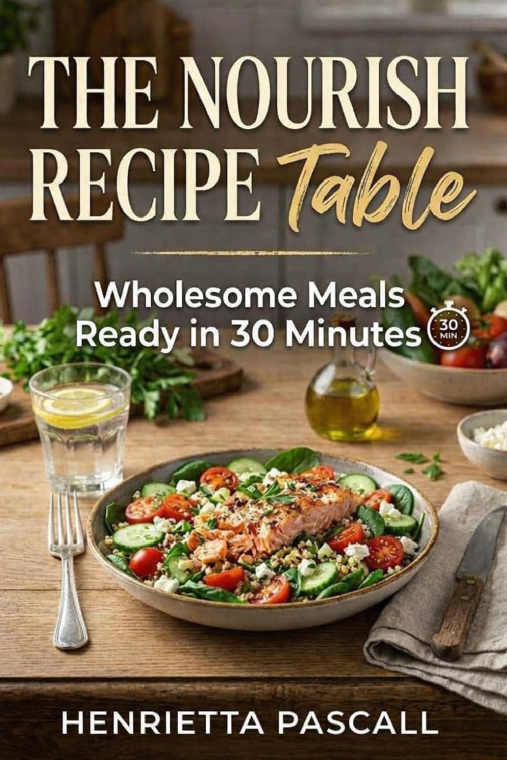 THE NOURISH RECIPE TABLE FOR BUSY LIVES: Wholesome Meals Ready in 30 Minutes