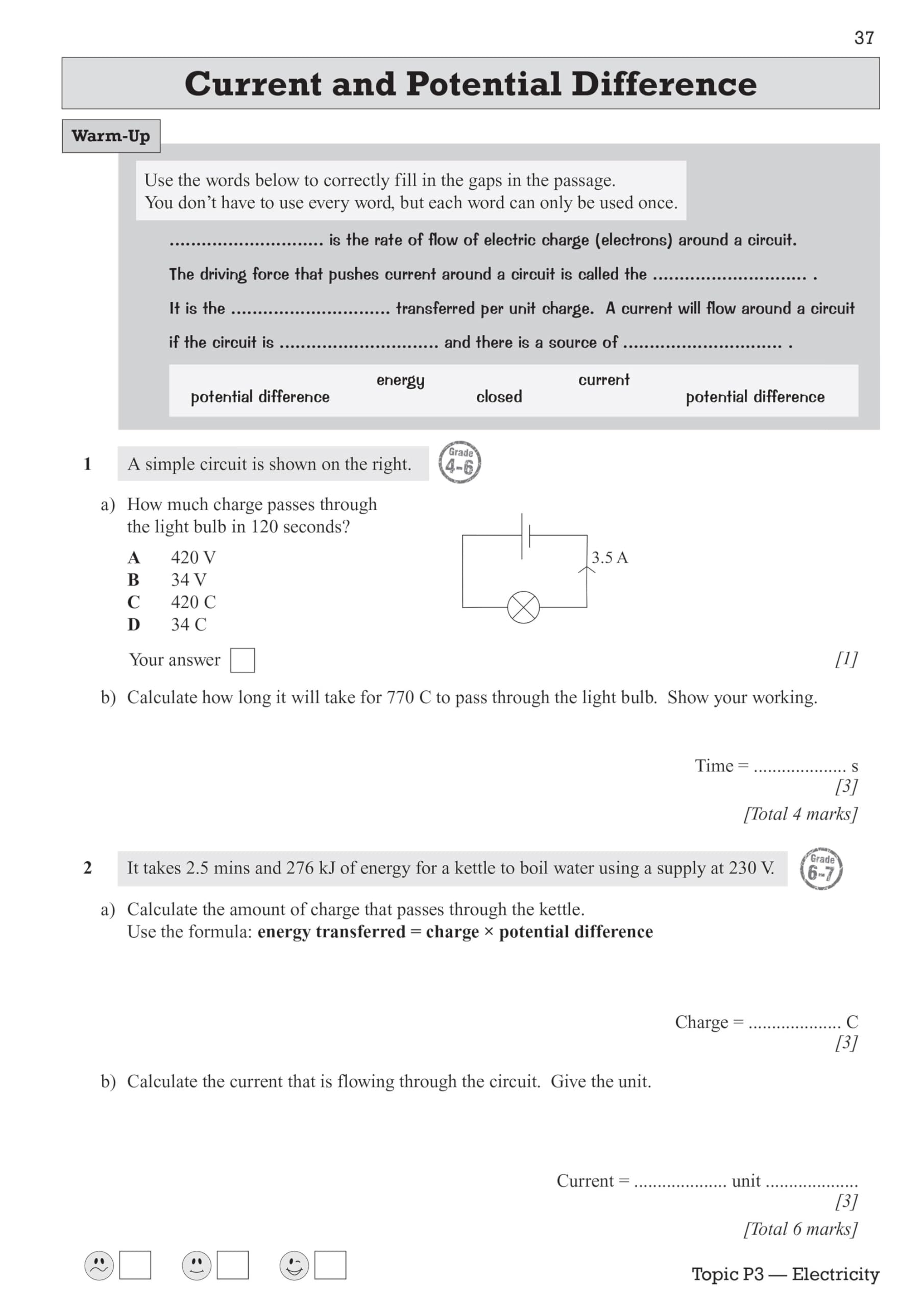 Grade 9 1 GCSE Phys OCR Gate Exam Wrkbk - Image 7