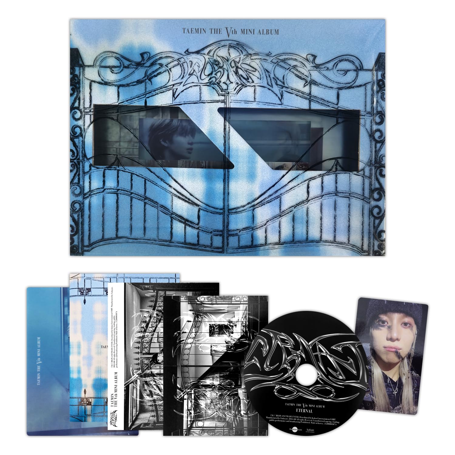 TAEMIN ETERNAL Album Sleeve Box Lenticular Card Photobook Photocard Set