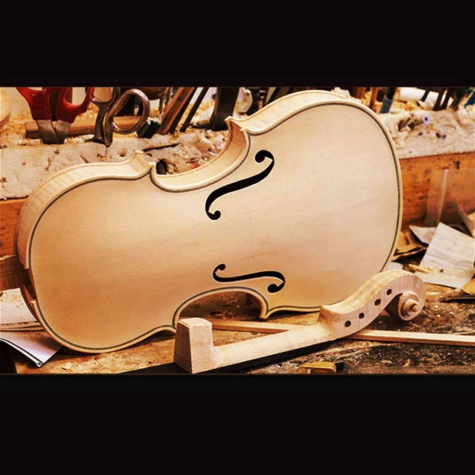Violino standard da studente, per principianti, Violino Tiger Test di valutazione Livello di prestazione Principiante Guida introduttiva Strumento musicale in legno massello fatto a mano Studente prof