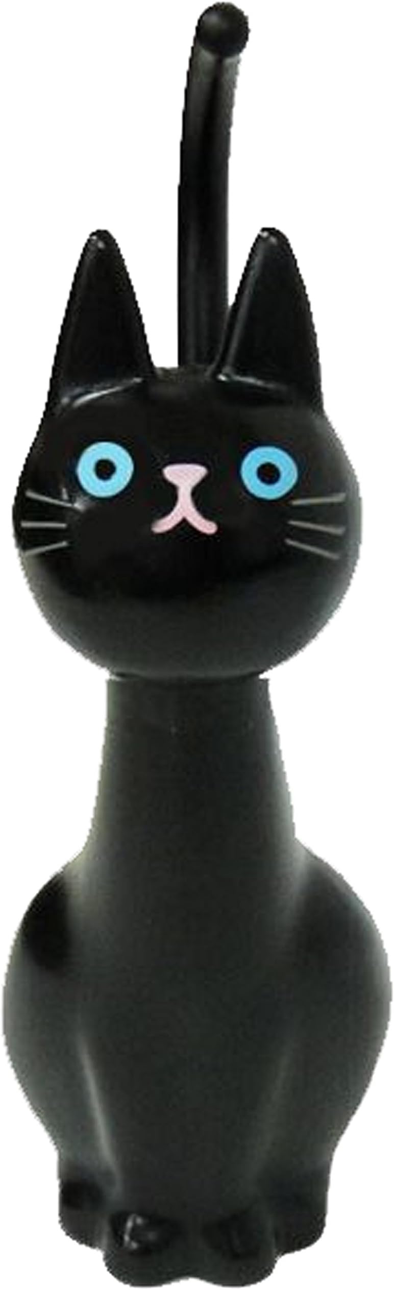 Toilette noir brosse WC chat (Japon import / Le paquet et le manuel sont ?crites en japonais)