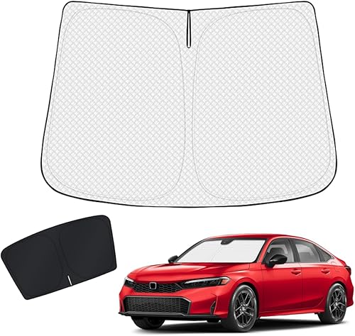 Miniatura 39 de KUST Parasol para parabrisas para Toyota RAV4 2013 2014 2015 2016 2017 2018 accesorios de ventana protector solar plegable bloquea los rayos UV