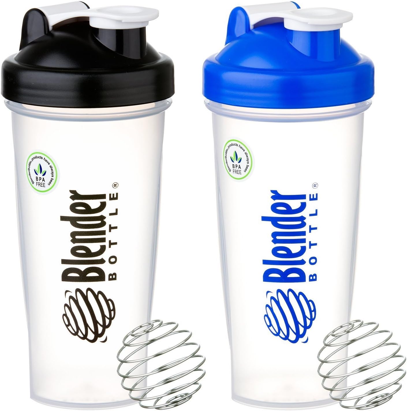 Sundesa Blenderbottle with Blenderball, Pack of 2 (Black