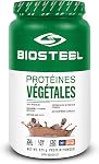 BioSteel Plant-Based Protein Powder, Chocolate, 25 Servings, Vegan Protein Shake Mix with 22g Complete Protein, Dairy Free, Sugar Free