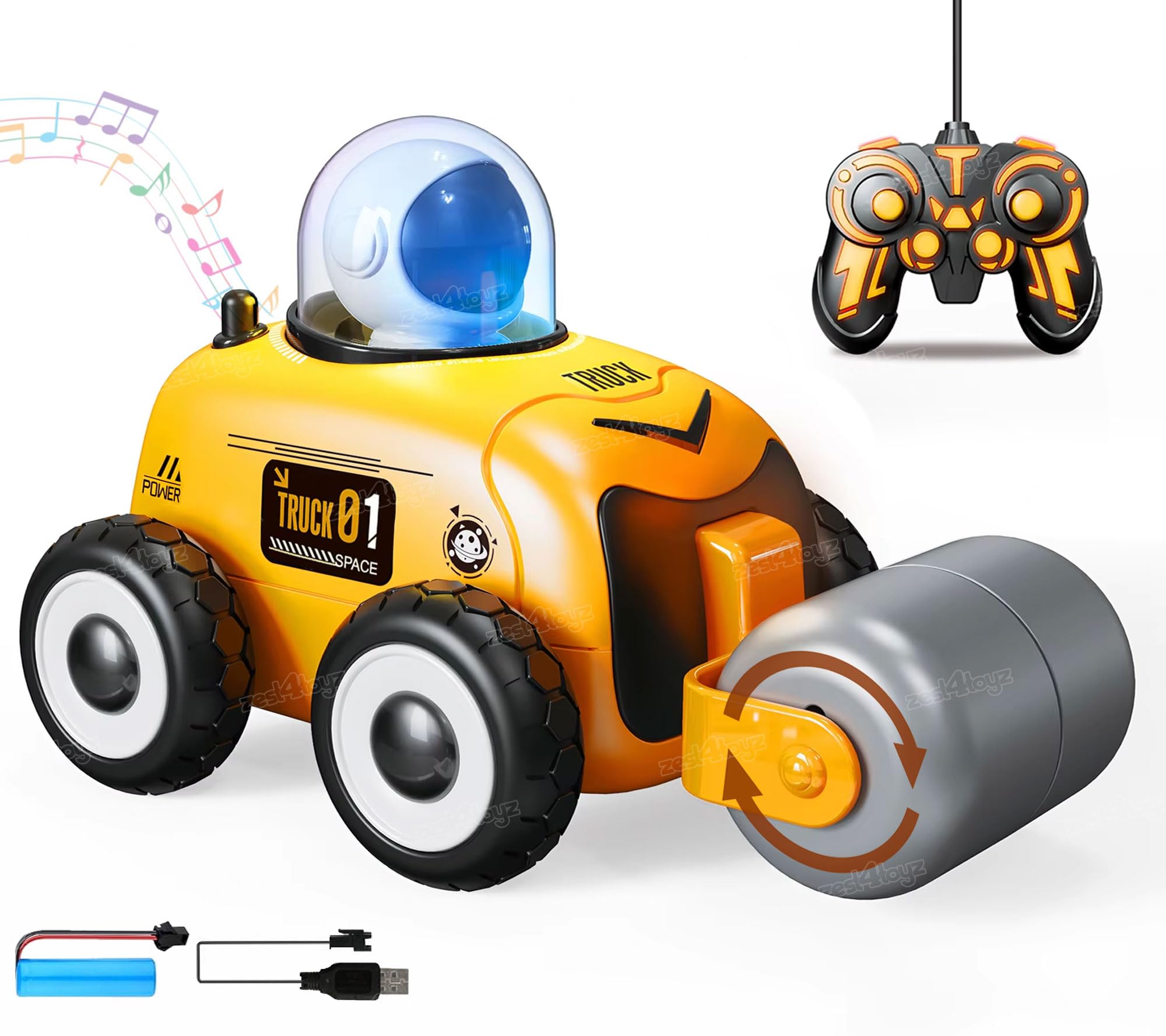 See full amazon price history chart for Zest 4 Toyz Remote Control Road Roller RC Roller Construction Toy for Kids Space Theme with Dazzle Lights and Music 360° Rotation Rechargeable for Boys and Girls Zest 4 Toyz Remote Control Road Roller RC Roller Construction Toy for Kids Space Theme with Dazzle Lights and Music 360° Rotation Rechargeable for Boys and Girls (B0DH573MH9) Amazon Price History, Amazon Price Tracker