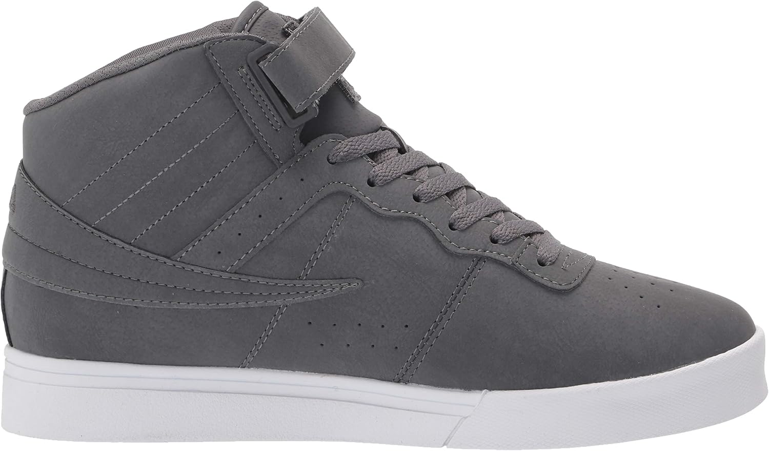 Fila Men's Vulc 13 Ares Distress Sneaker, Castlerock/Castlerock/White