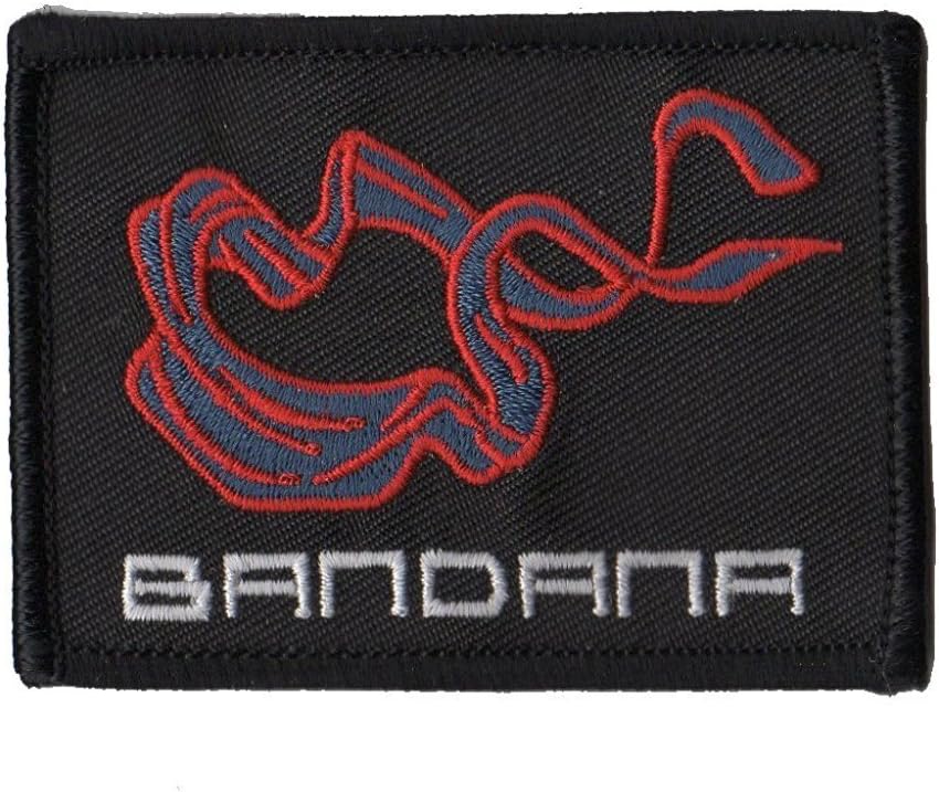 Metal Gear Solid Bandana Iron on Patch for Snake Cosplay