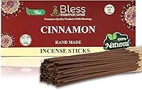 Vista 70 de Bless International - Varitas de incienso 100% natural, hechas a mano, sumergidas a mano, aromas de olíbano y mirra, libres de químicos orgánicos