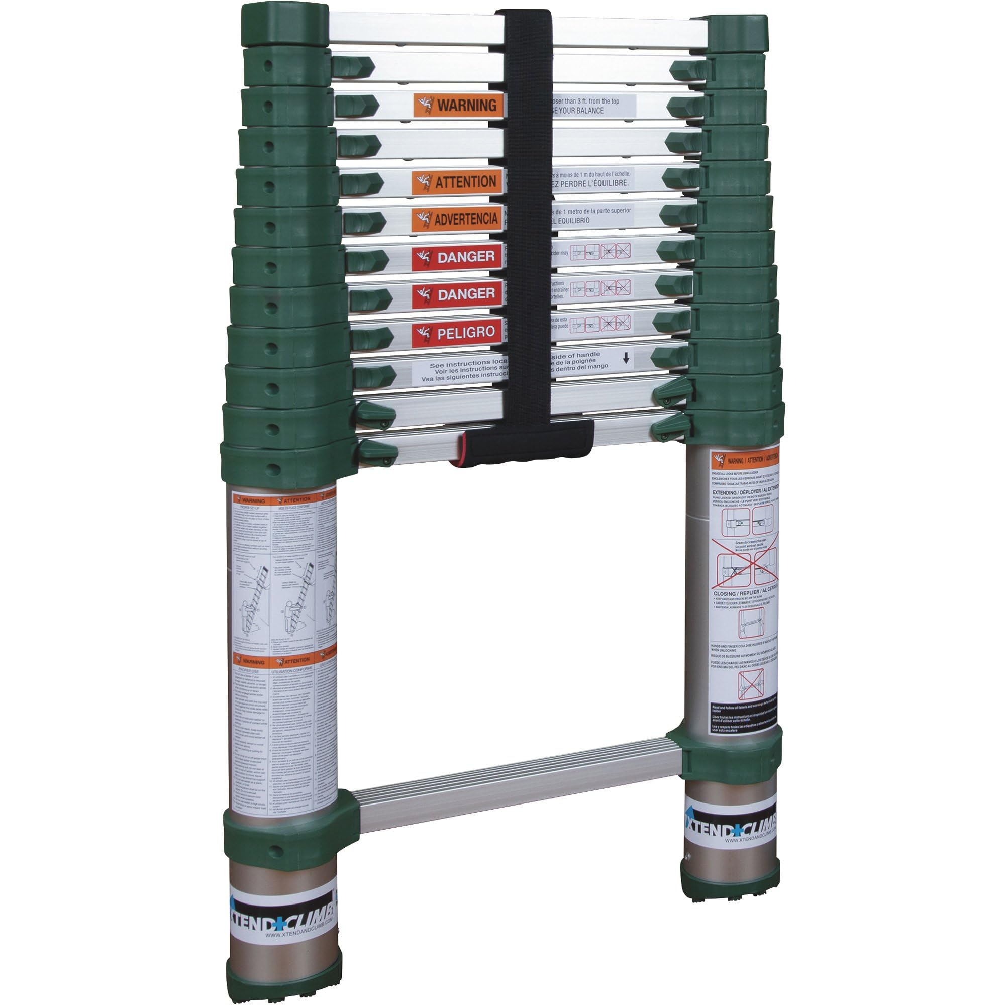 Pro Series 780P+ Telescoping Ladder, Green